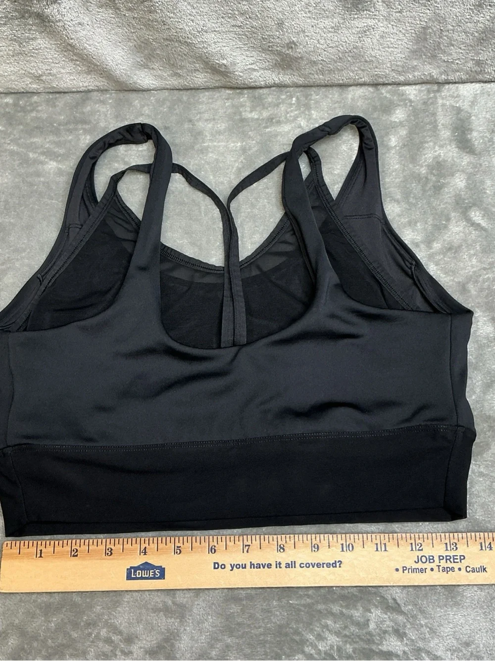 ALO Yoga Black Strappy Sports Bra